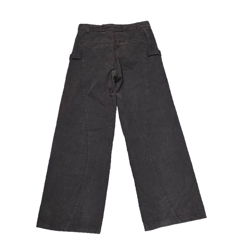 BlackTailor Black cargo 100% cotton workwear Y2K pants Sz 28 A004123 - Picture 11 of 11